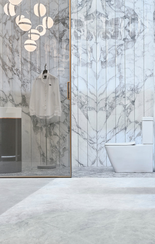 10 Inspirasi Desain Bookmatch Marmer yang Memukau