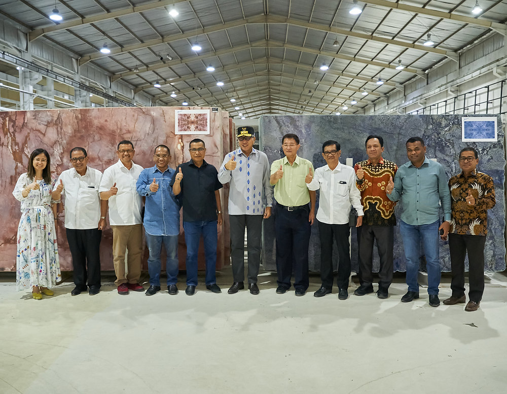 Fagetti dan Pemprov Aceh Siap Kerja Sama Kelola Pabrik Batu Alam di Aceh